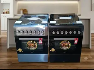 Lux Oven 60x60cm Freestanding Cooker With 4 Solid Hotplates
