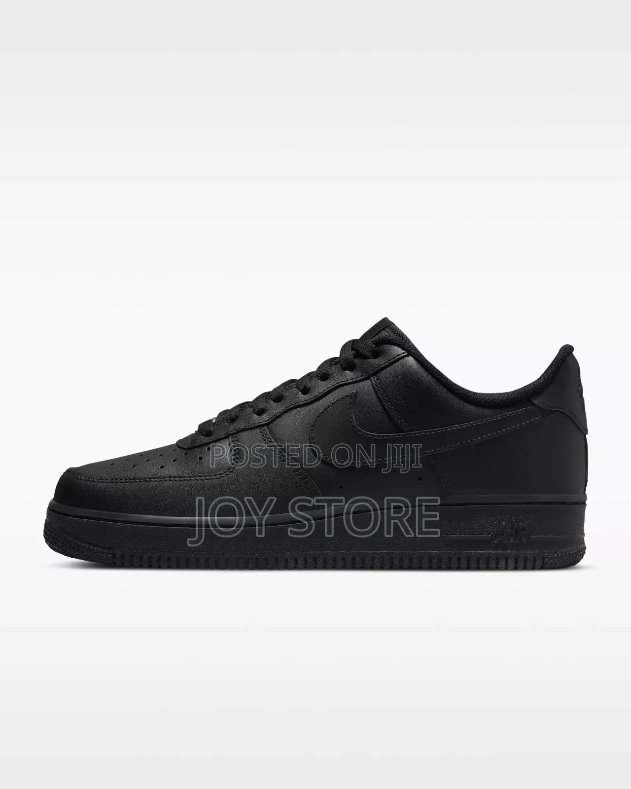 Black Airforce 1 Nike Shoes