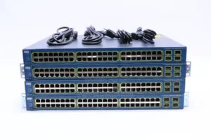 Cisco Ws-C3560-48ps-S 48-Port Gigabit Layer 3 Managed Poe Switch