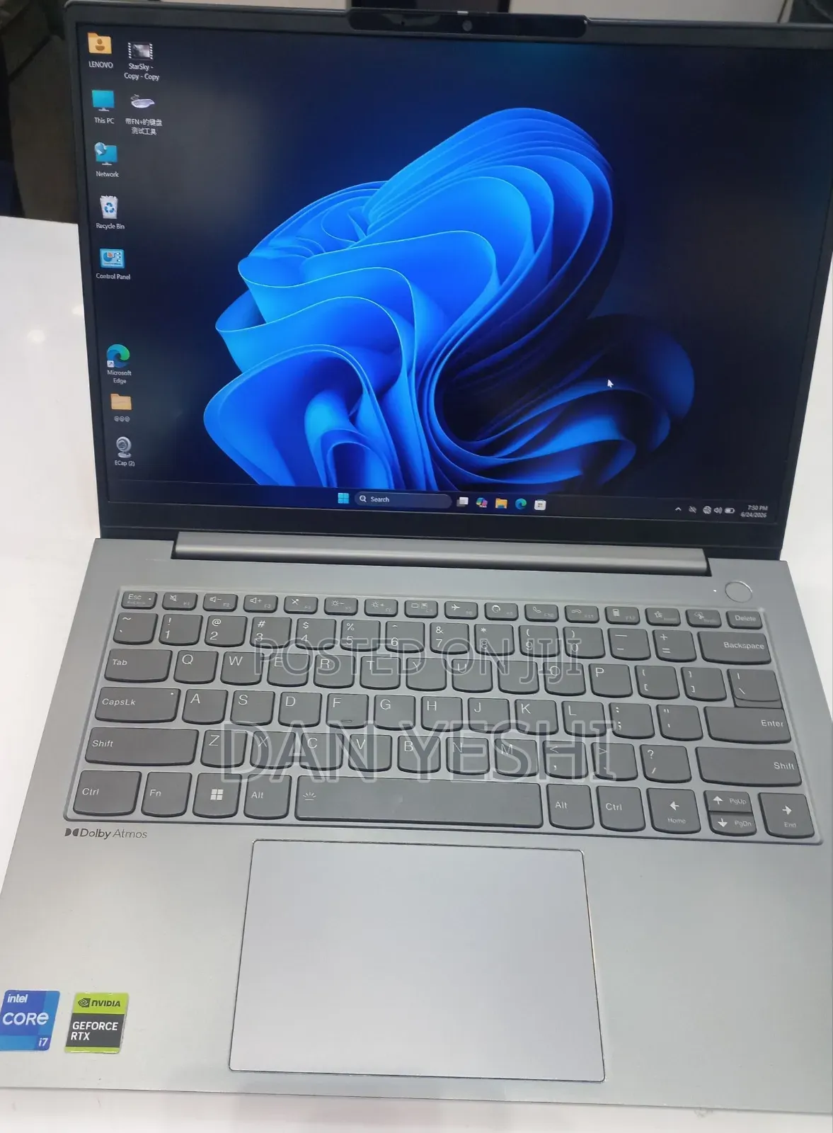 New Laptop Lenovo ThinkBook 13 16GB Intel Core i7 SSD 512GB