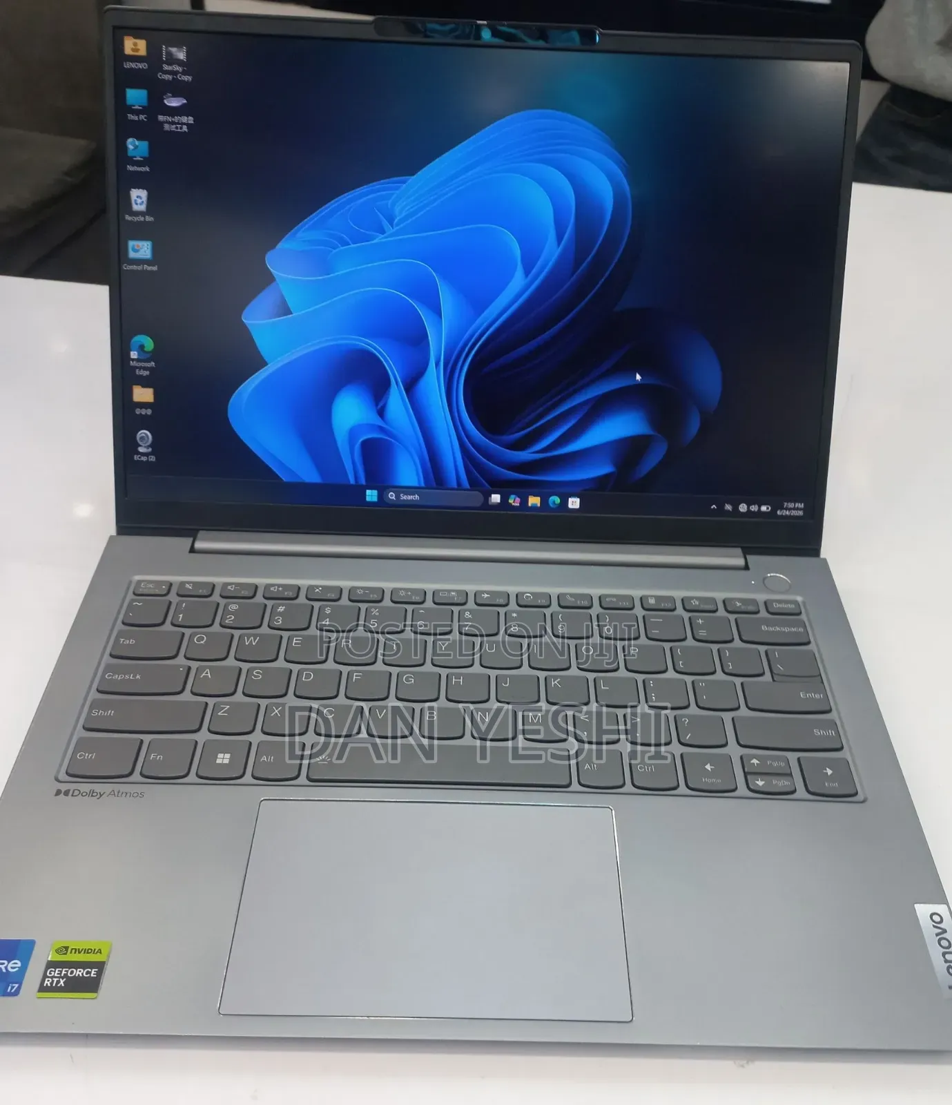 New Laptop Lenovo ThinkBook 13 16GB Intel Core i7 SSD 512GB