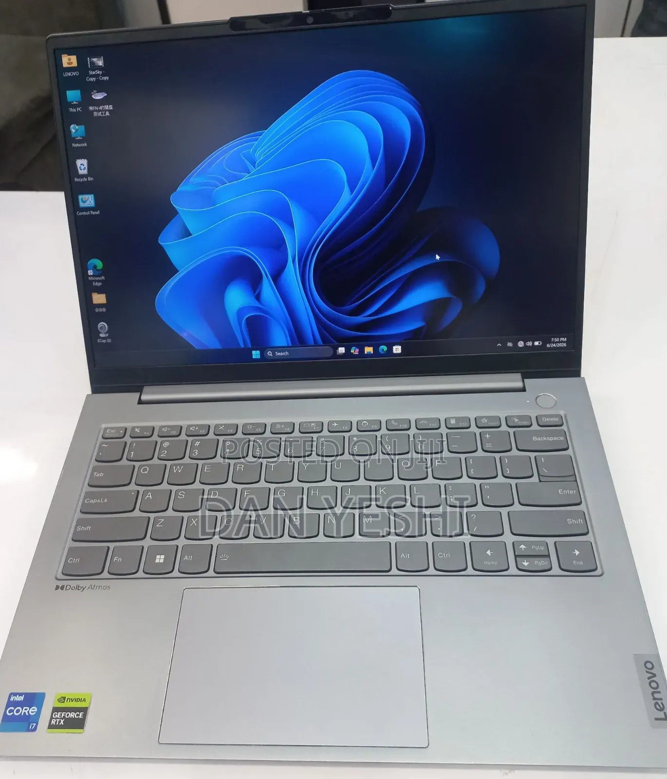 New Laptop Lenovo ThinkBook 13 16GB Intel Core i7 SSD 512GB