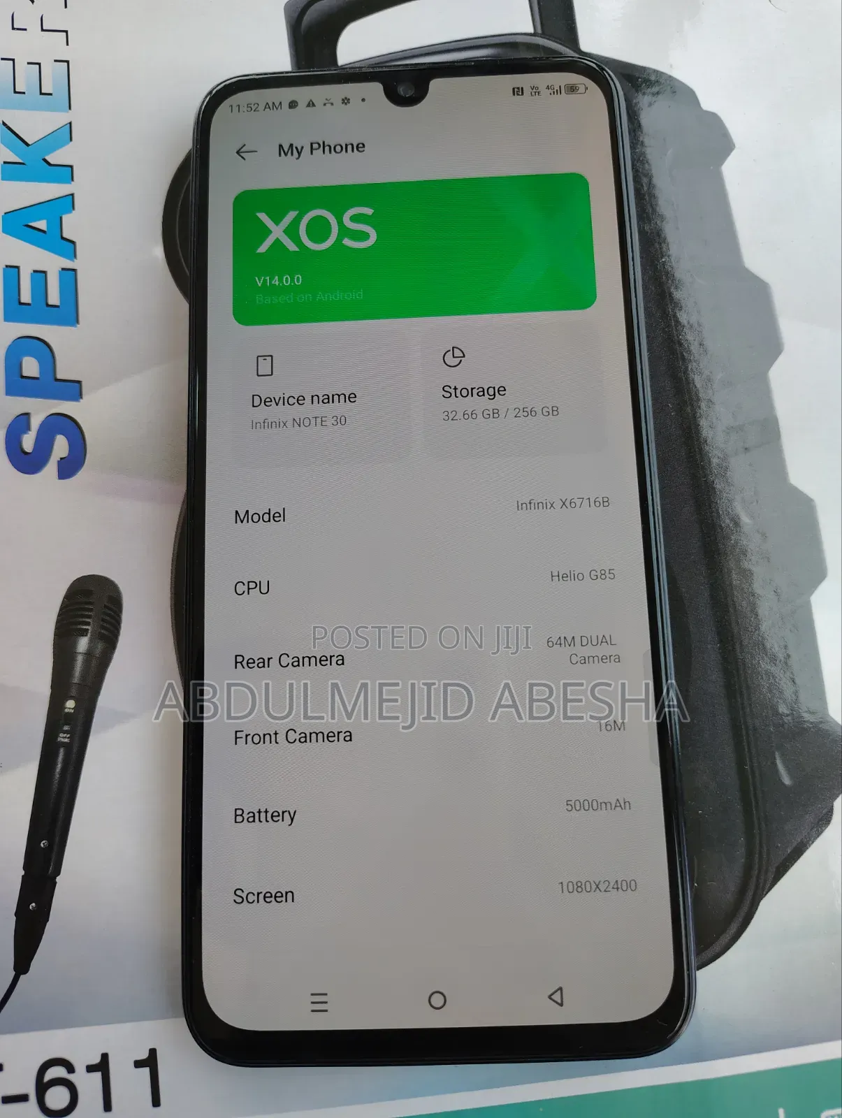 Infinix Note 30i 256 GB Purple