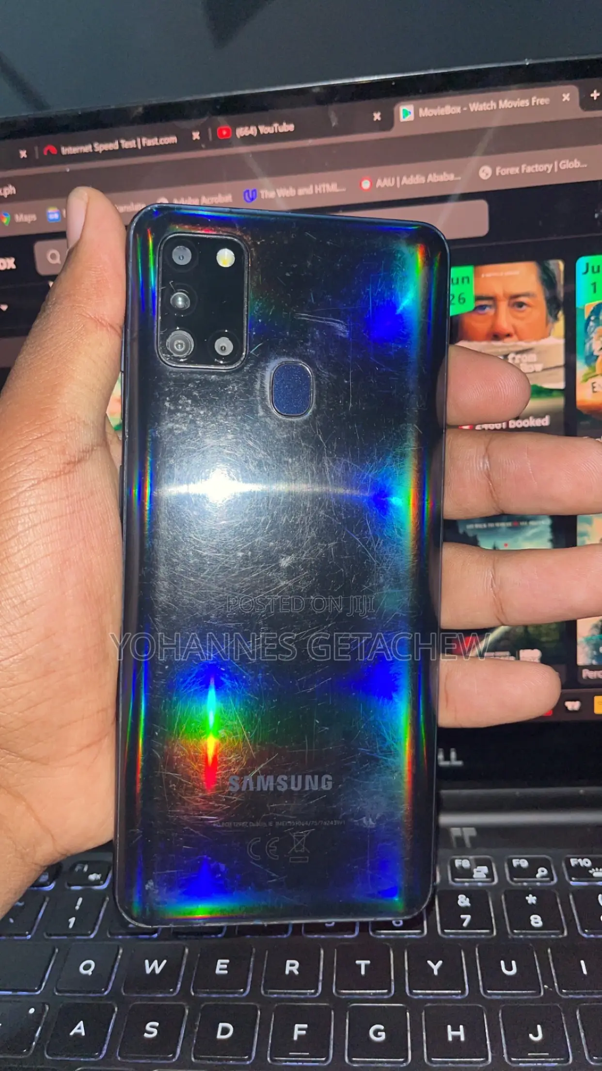 Samsung Galaxy A21s 64 GB Black