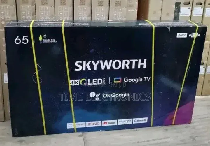 ◇Sky Worth 65" Google Qled 4k Smart Tv ▪︎ New 2026 ▪︎ Free Delivery ▪︎