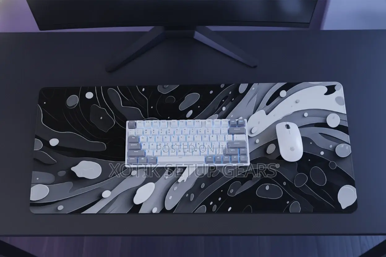 80 X 30 X 0.2cm Limited Edition Abstract Themed Mouse Pad - Desk Mat