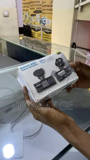 Black Box Traffic Recorder Dash Cam Featuring