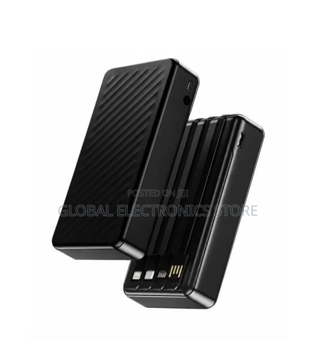 ላያያዝ ምቹ የሆነ የራሱ 4 Cables ያሉት Original Calus Power Bank Fast Charging