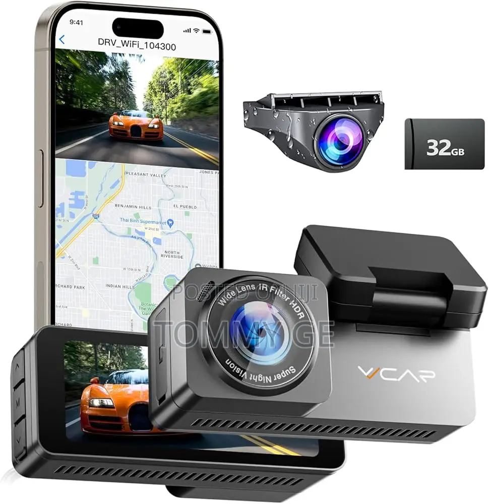 Calus Core 1 Dual Dashboard Camera System Designed For Front And Rear