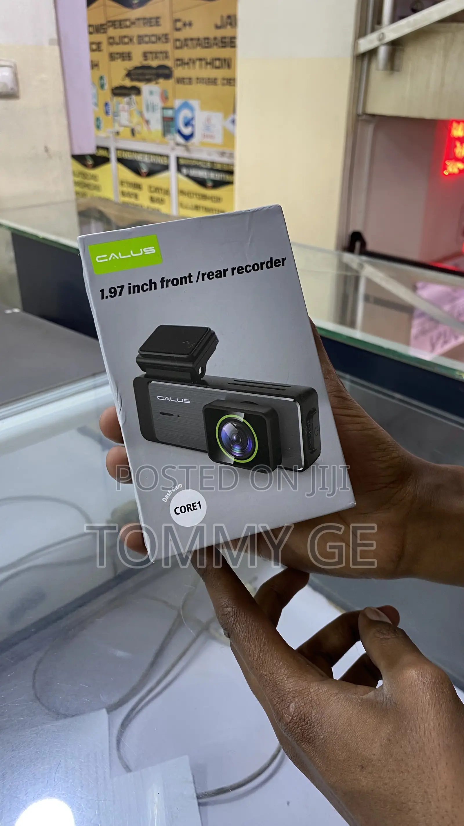Calus Core 1 Dual Dashboard Camera System Designed For Front And Rear