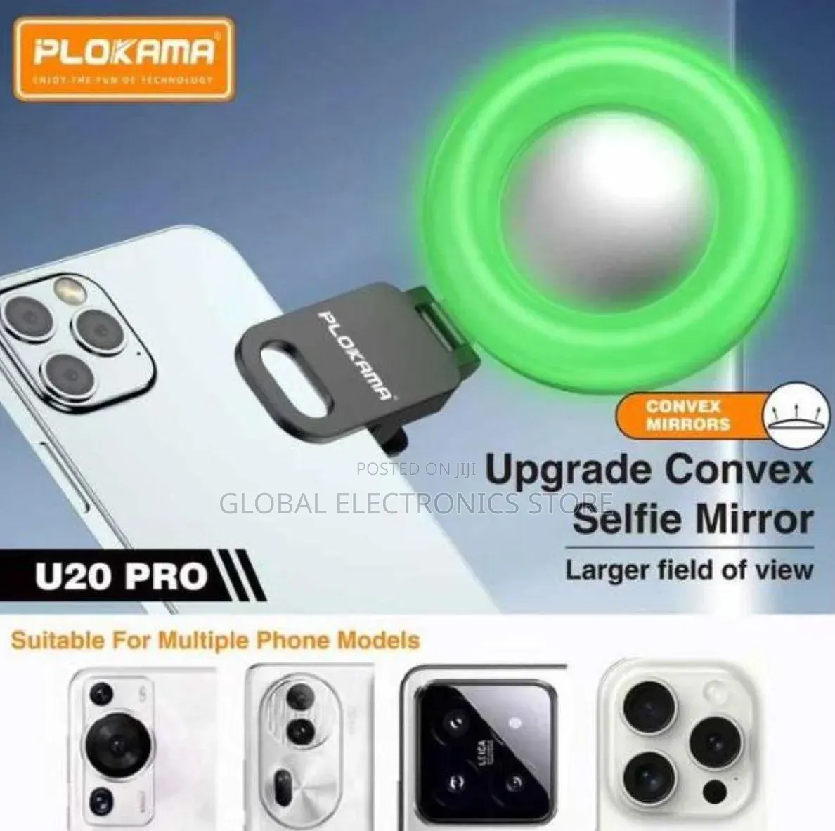 ስልክ ላይ የሚደረግ ከፍተኛ ኃይል ያለው RGB Mini Fill Light