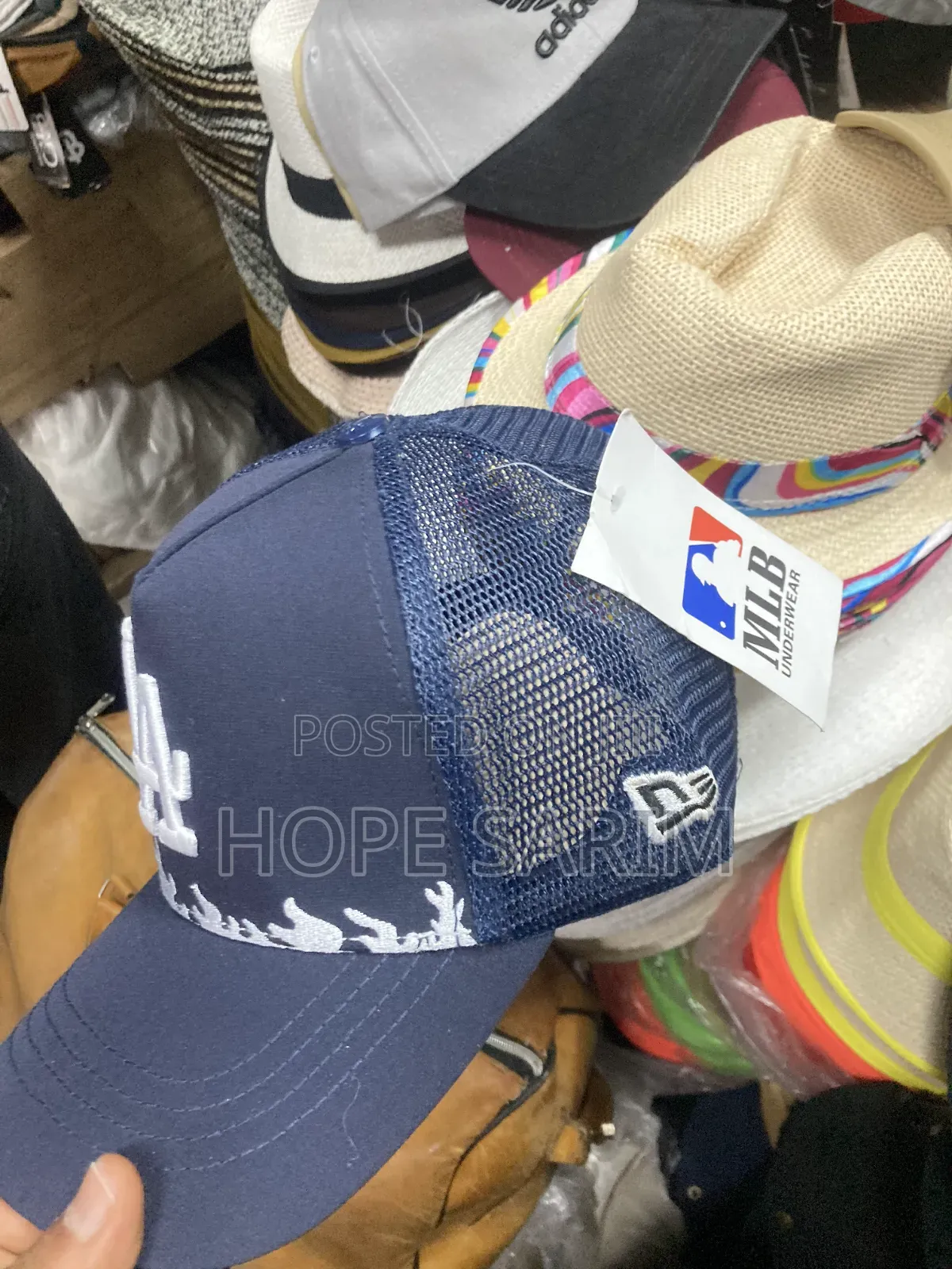 La Dodgers Flame Cap: