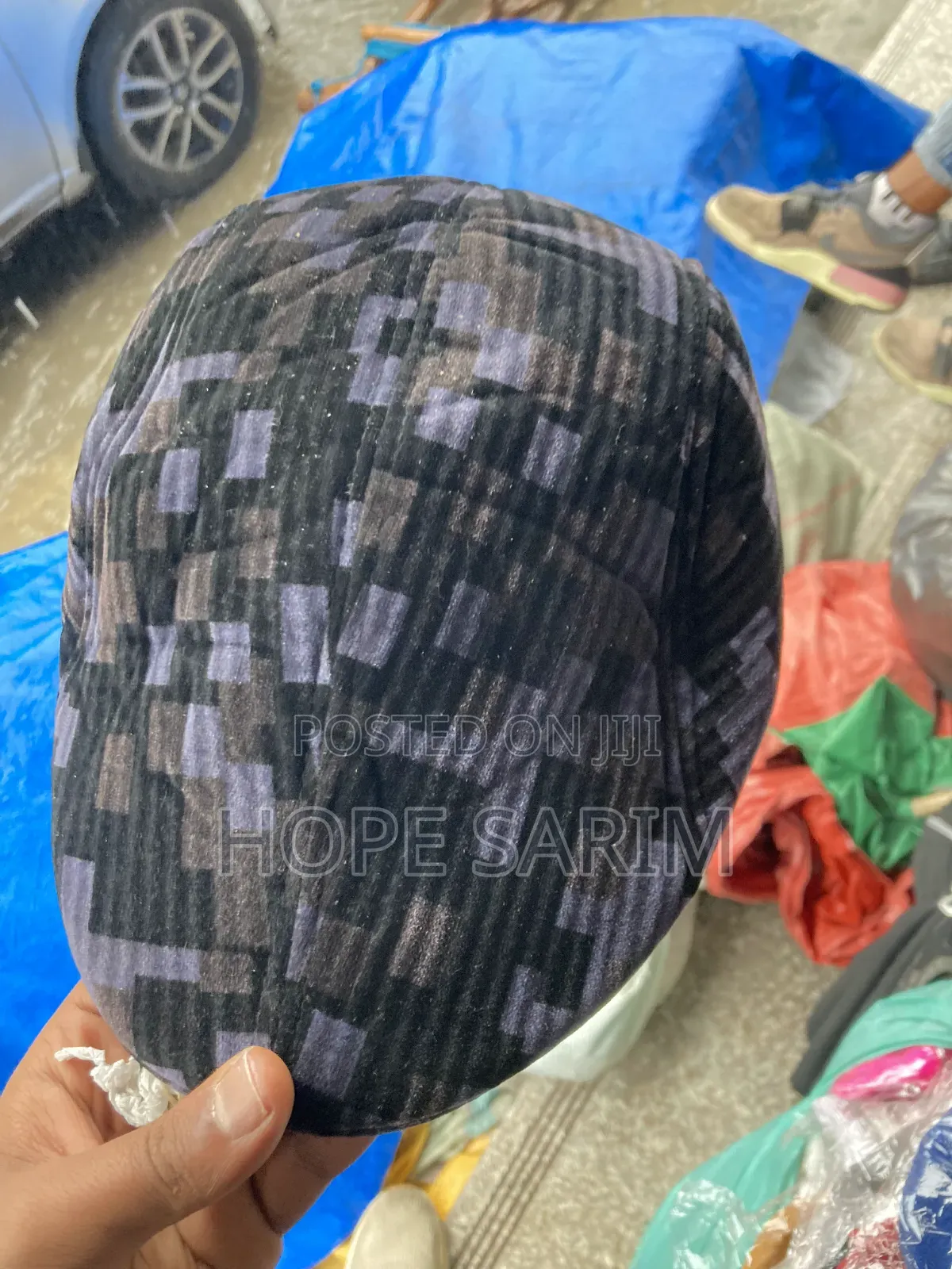 Plaid Newsboy Flat Cap: