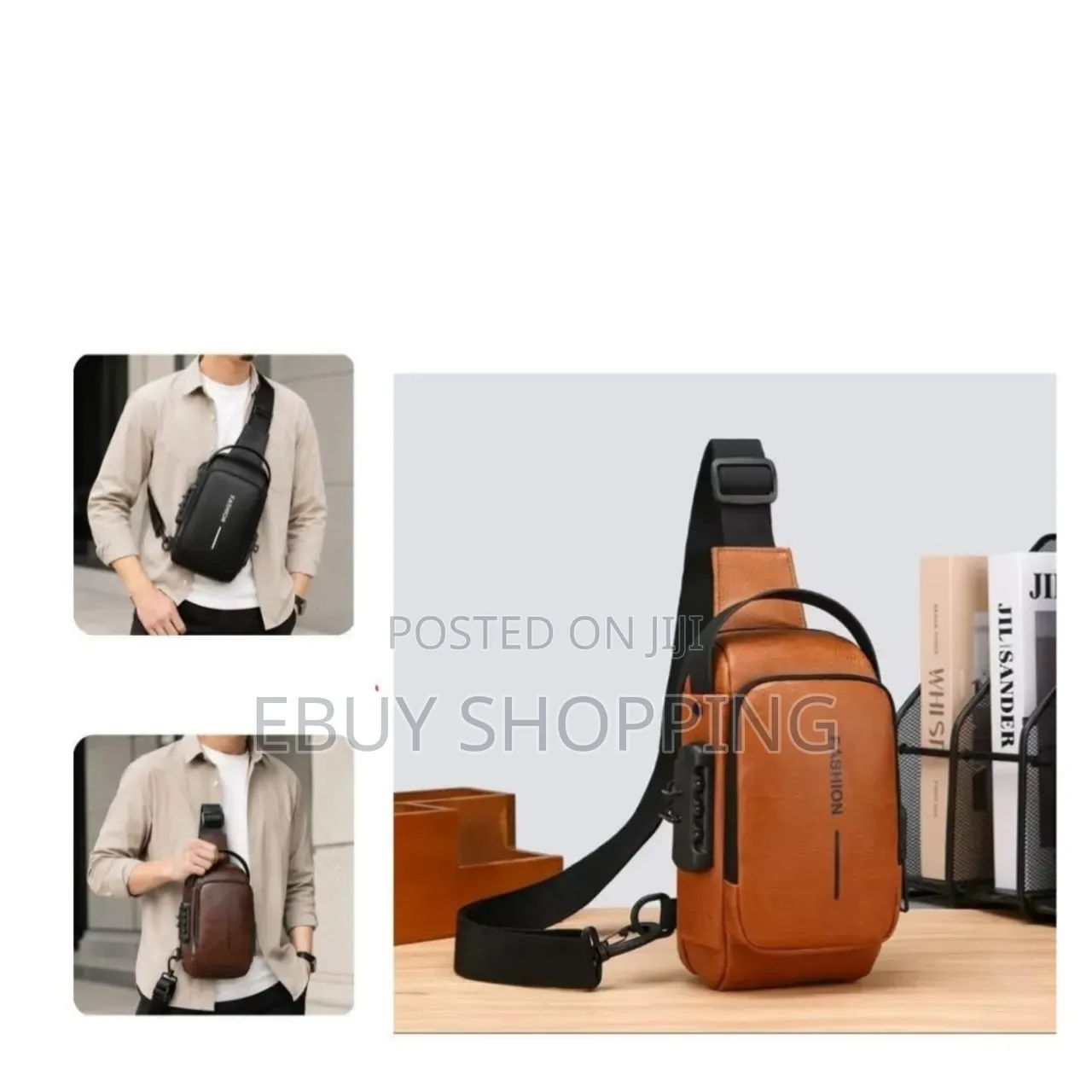 Travel Essentials Sling Pack With Combination Security Lock