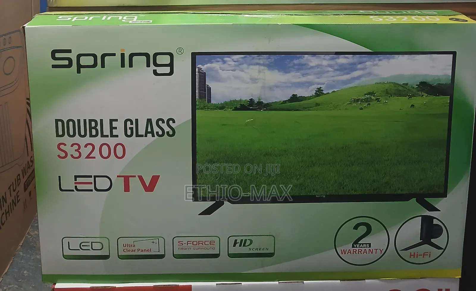 Spring Tv 32" Double Glass Tv