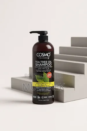 Sulfate Paraben Free Tea Tree Oil Shampoo by Cosmo