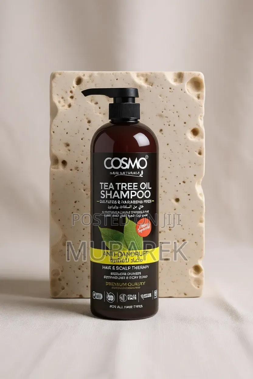 Cosmo Tea Tree Shampoo for Hair Scalp Therapy