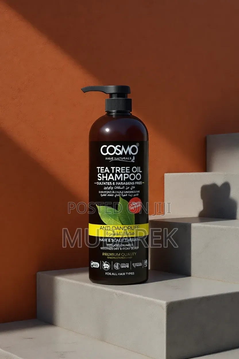 Cosmo Tea Tree Oil Shampoo Reduces Scalp Oiliness