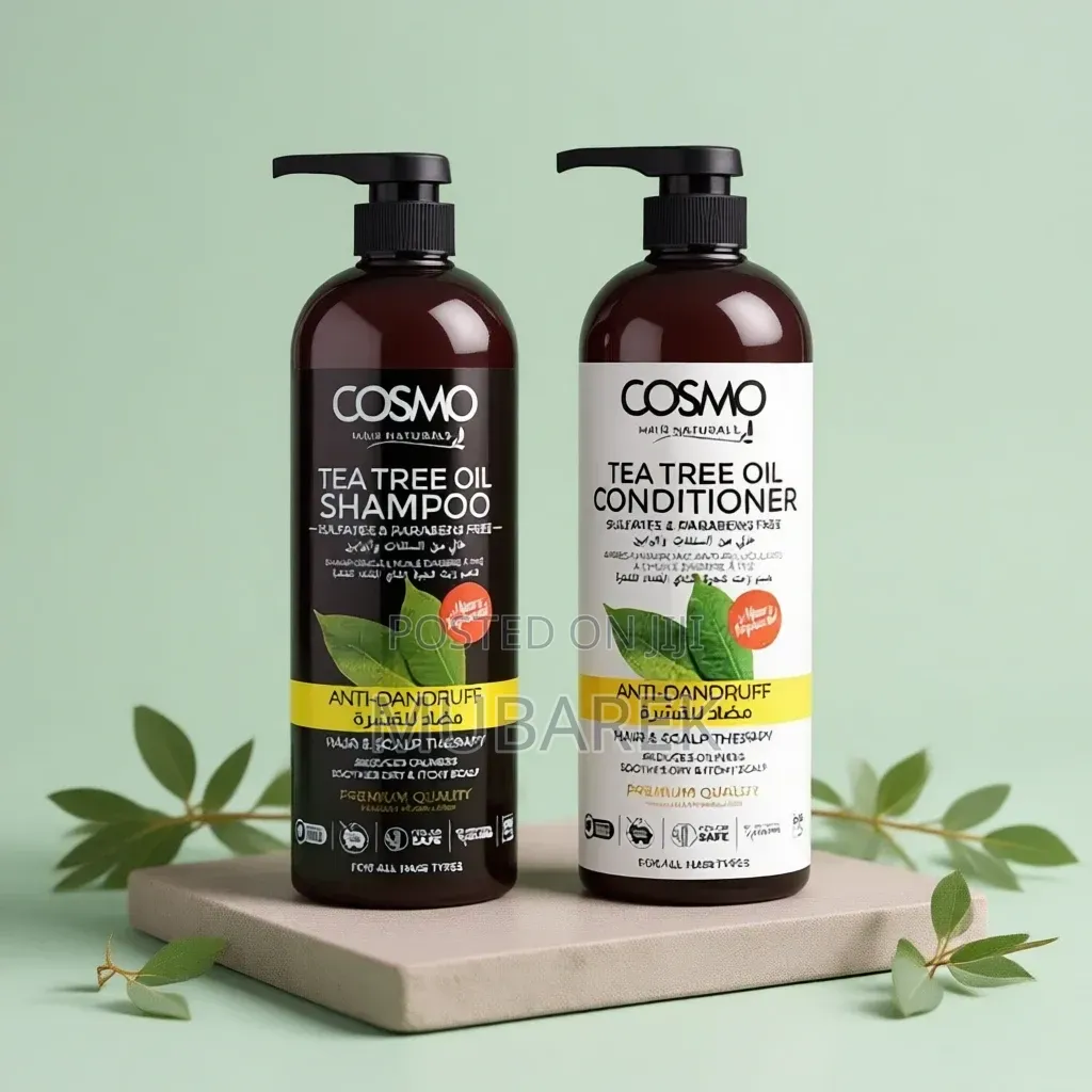 Cosmo Hair Naturals Color Safe Tea Tree Shampoo