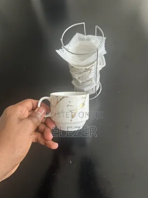 Stackable Ceramic Mug Set