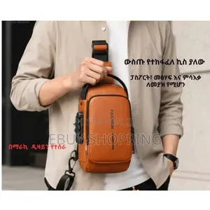 Motorcycle Chest Pack With Anti-Theft Back Pocket Usb Hole