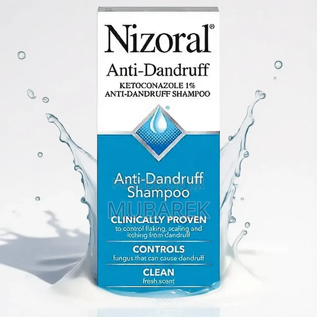 Nizoral Anti-Dandruff Shampoo With Ketoconazole 1%, 7 Fl Oz (200ml)