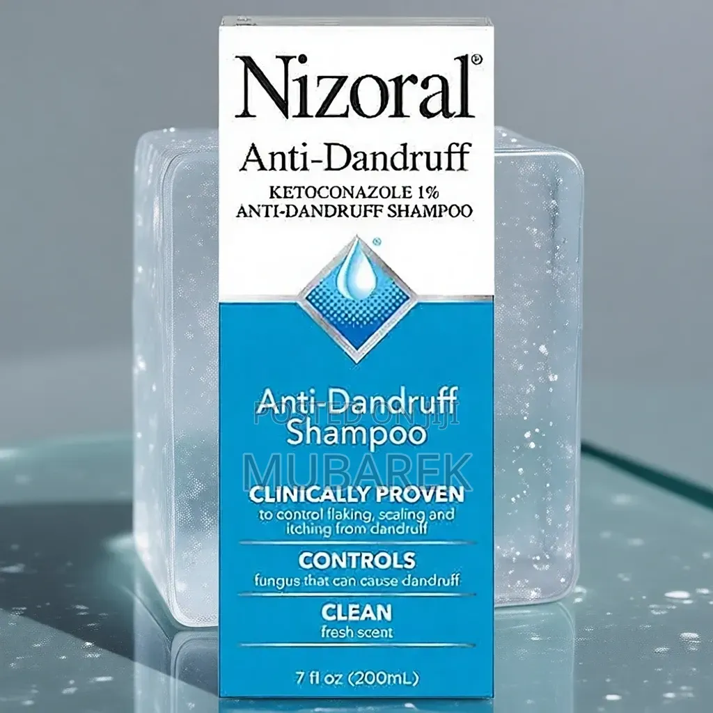 Nizoral Anti-Dandruff Hair Shampoo, Controls Flaking Itching, 7 Oz