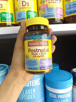 Postnatal Multi + Dha 200mg Dha 60 Softgels Original From Usa