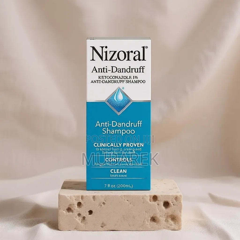 Nizoral Anti-Dandruff Scalp Care Shampoo, 7oz (200ml) Bottle