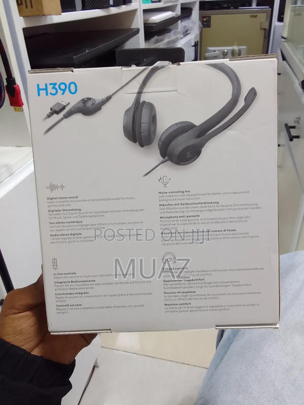 Logitech H390 Usb Headset – Clear Calls, Comfortable Wea