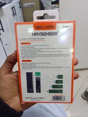 Haysenser M.2 Nvme SSD to USB 3.2 Enclosure: