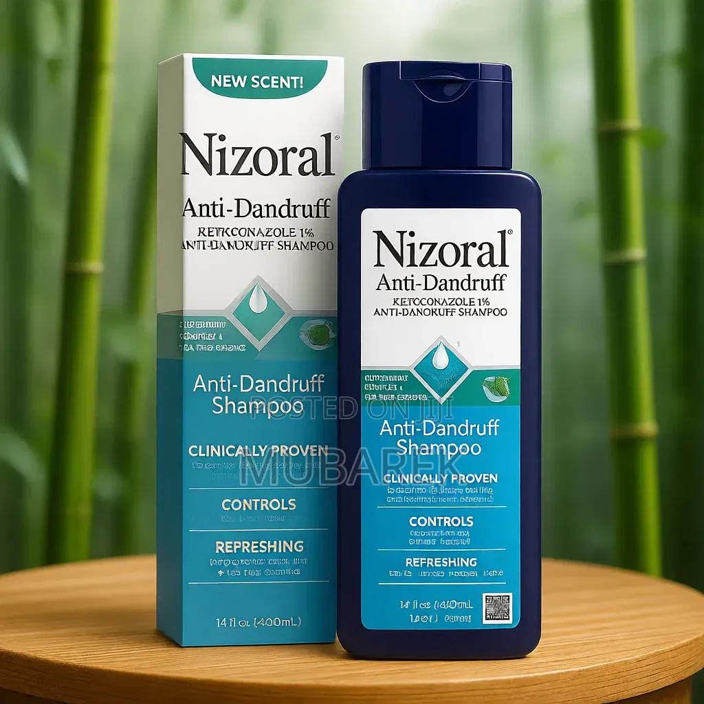 Nizoral Ketoconazole Shampoo to Control Dandruff-Causing Fungus