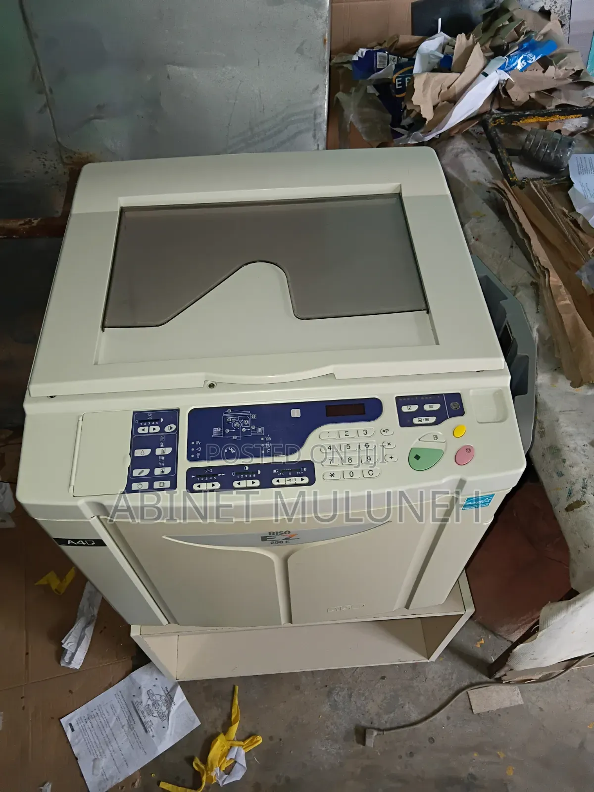 Riso Ez200 Machine