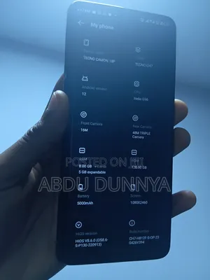 Tecno Camon 18 P 128 GB Silver