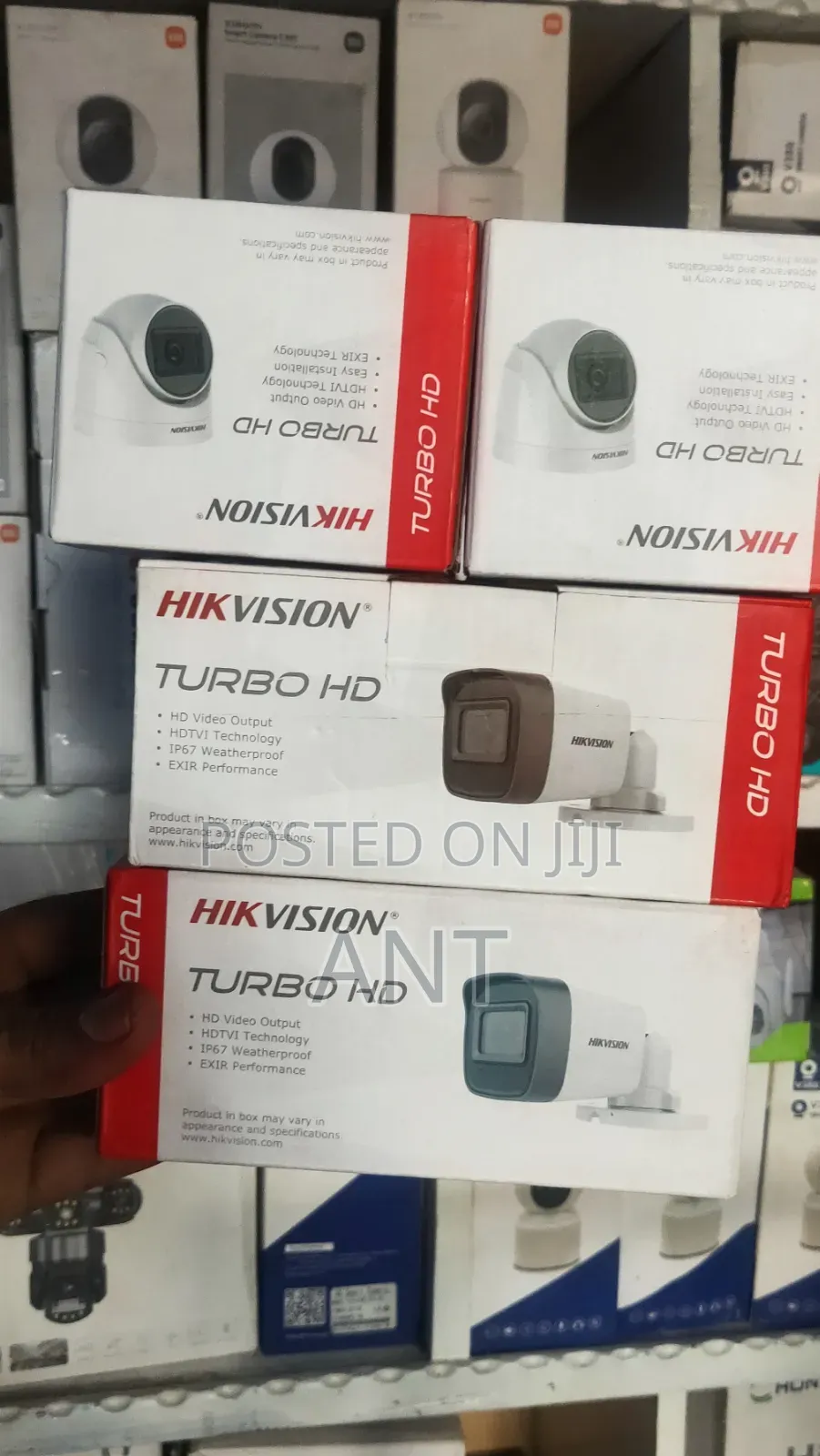With Free Instalation Hikvision DVR NVR Ip Camera Analog Camera Supply