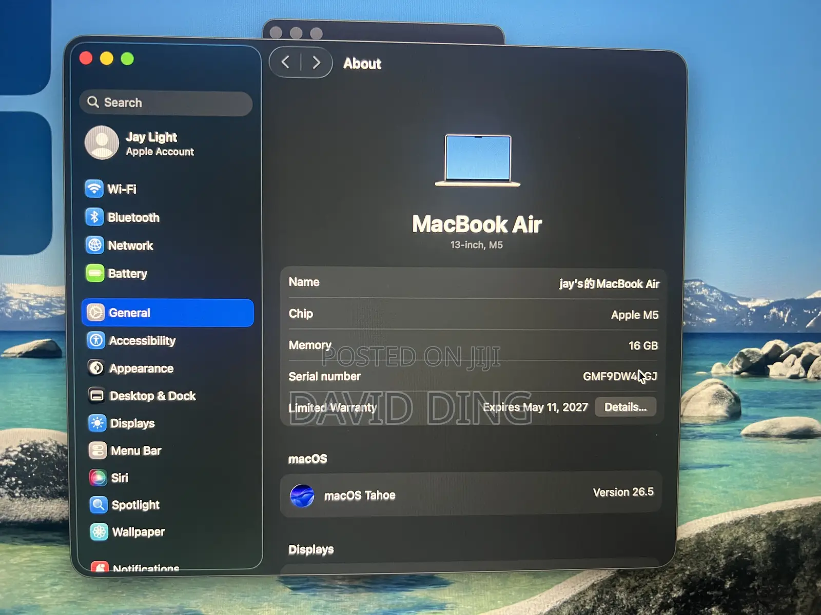 Laptop Apple MacBook Air 2026 M5 16GB Apple M5 SSD 512GB