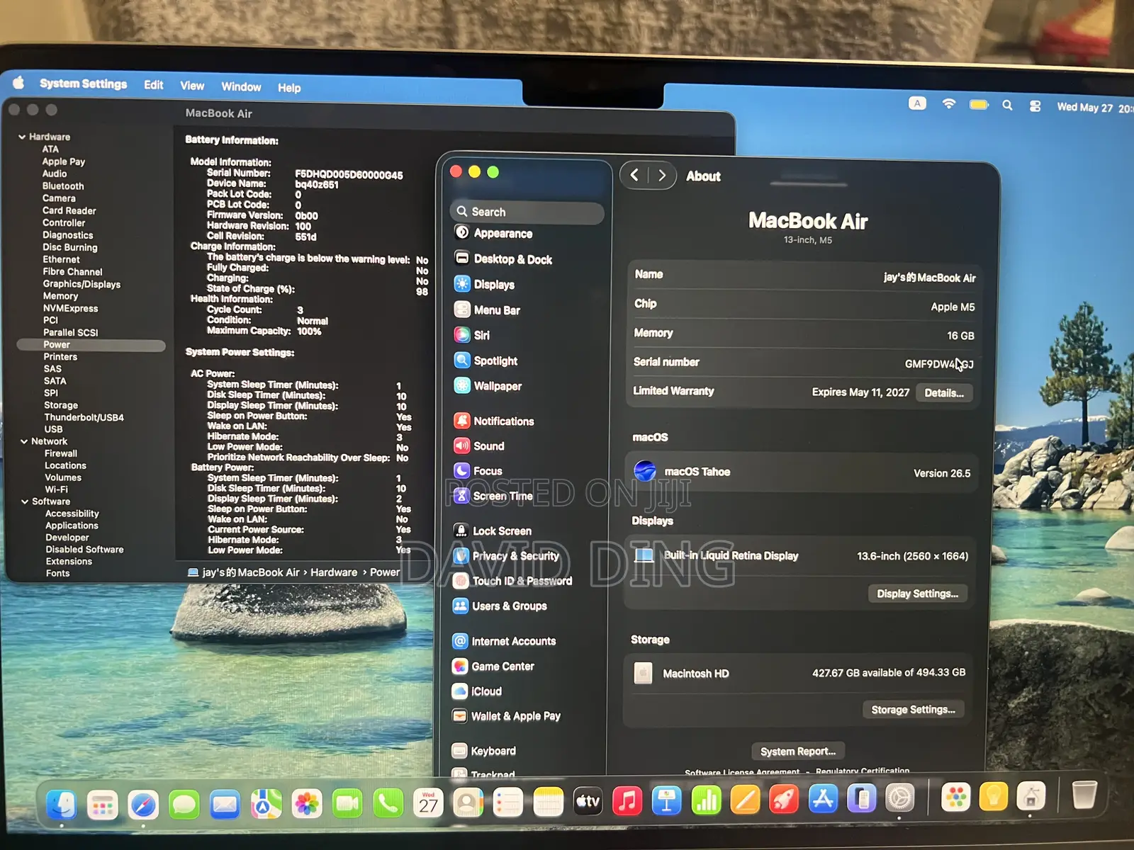 Laptop Apple MacBook Air 2026 M5 16GB Apple M5 SSD 512GB