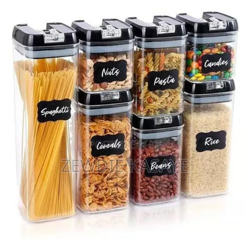 Airtight Food Storage Container Set – 7 Pieces