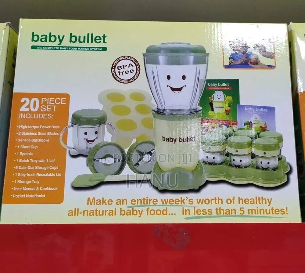 Baby Bullet ‒ Complete Baby Food Making Ssystem