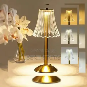 Rechargeable Crystal Table Lamp