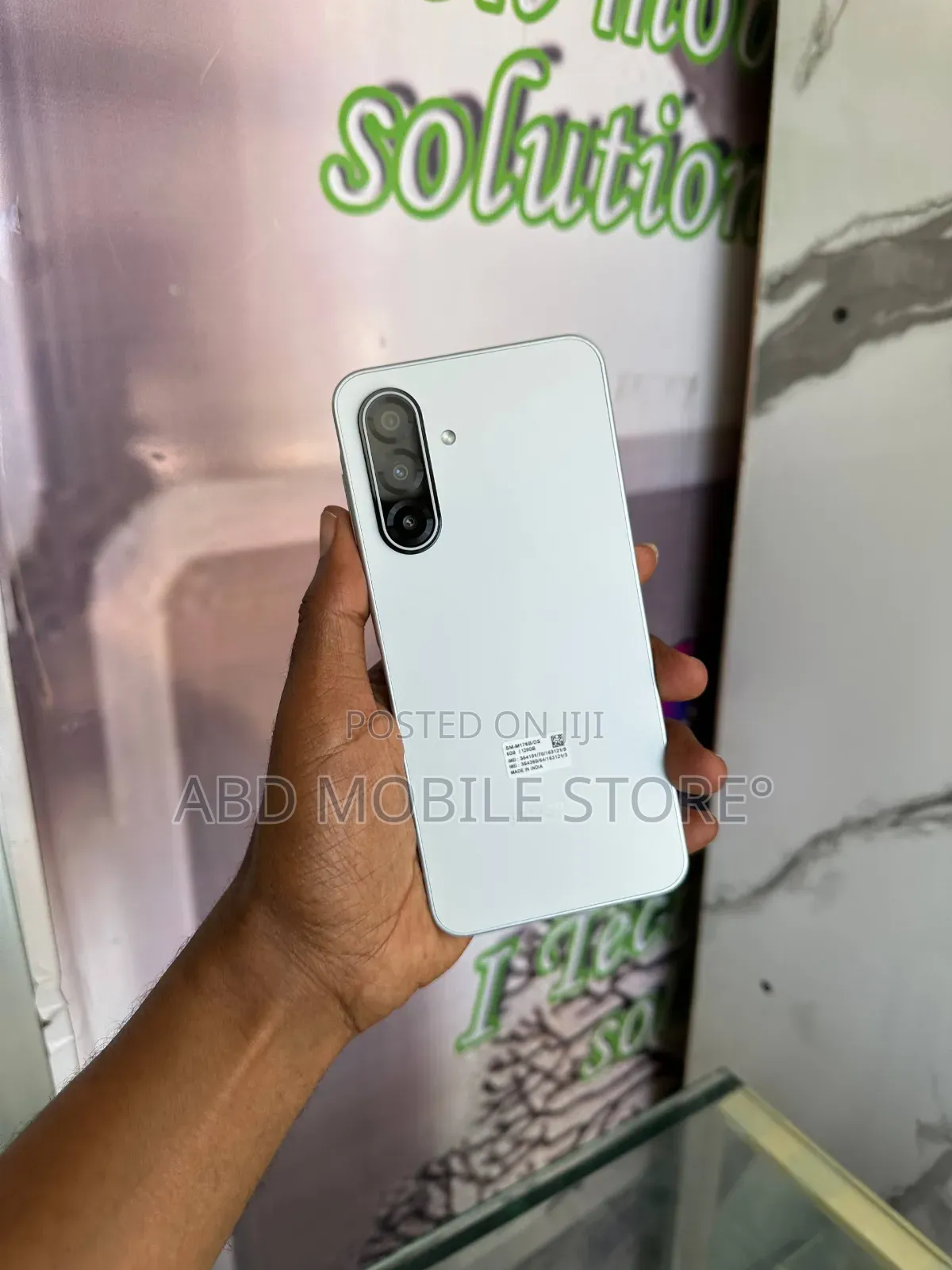 New Samsung Galaxy M17 5G 128 GB White