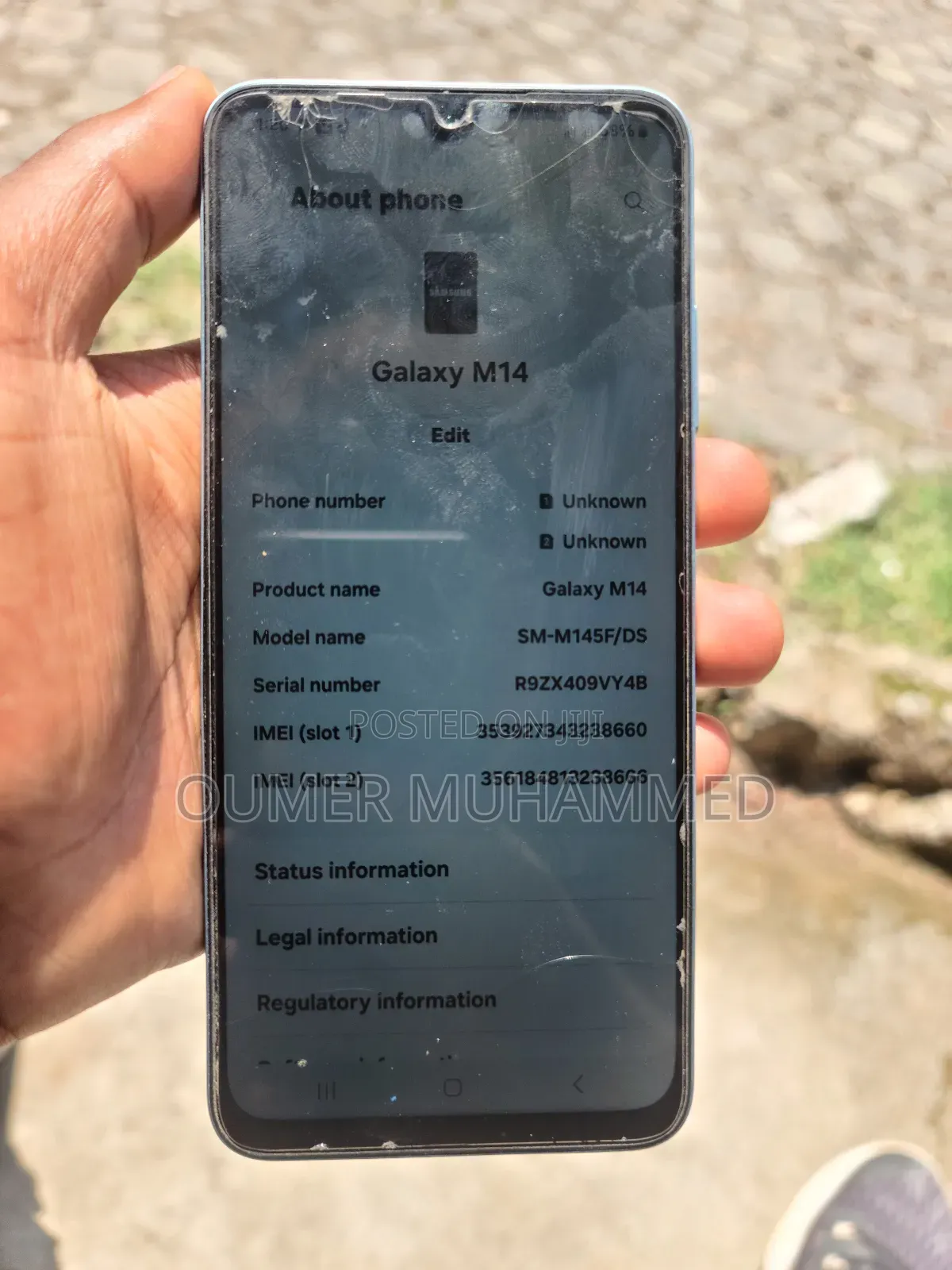 Samsung Galaxy M14 64 GB Silver