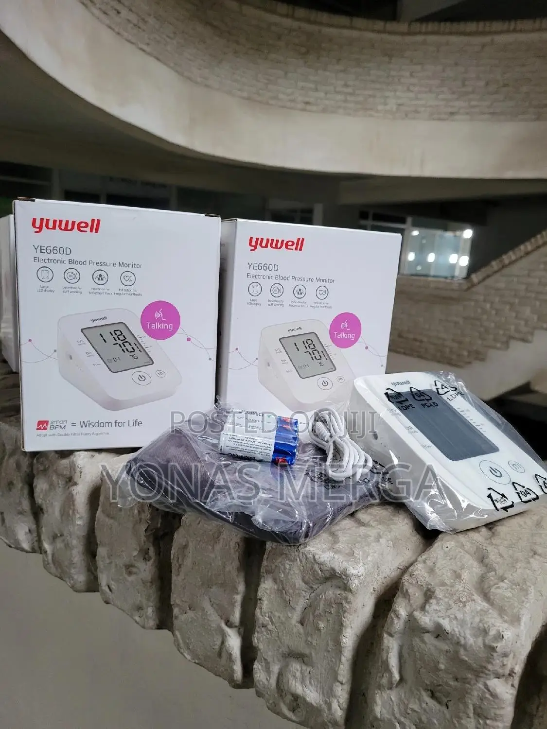 Blood Pressure Monitor始囗electronic Talking All Values