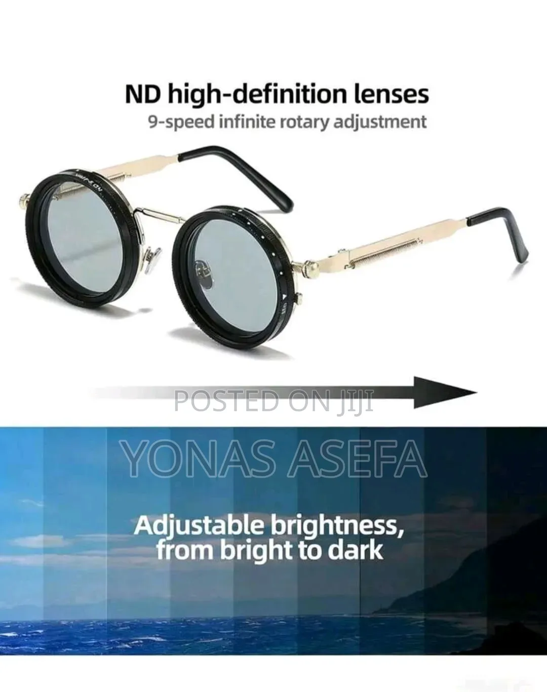 Adjustable Tint Lense Glass