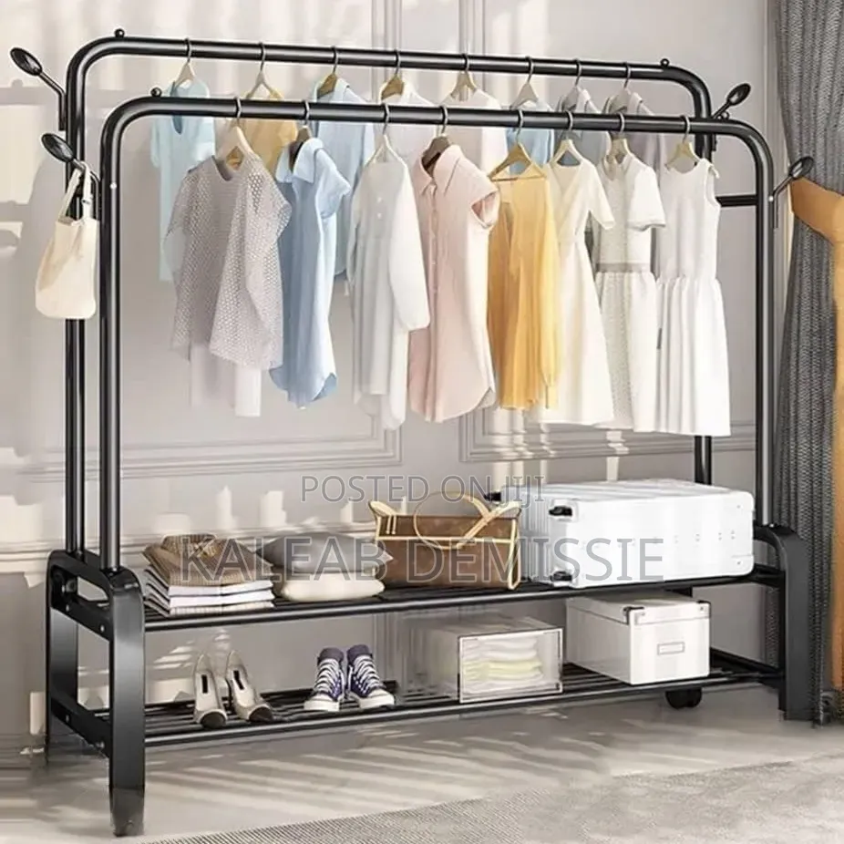Both Amazing Shoe And Cloth Rack