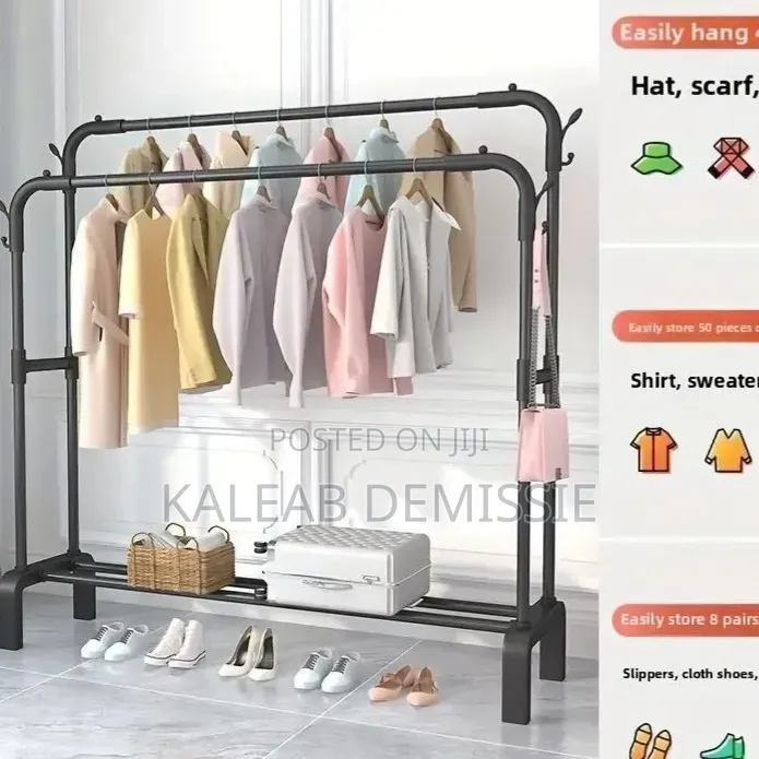 Both Amazing Shoe And Cloth Rack
