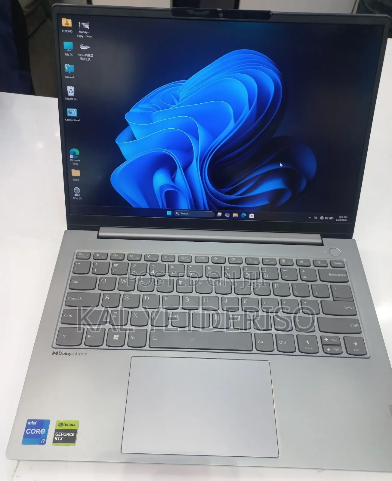 New Laptop Lenovo 16GB Intel Core i7 SSD 512GB
