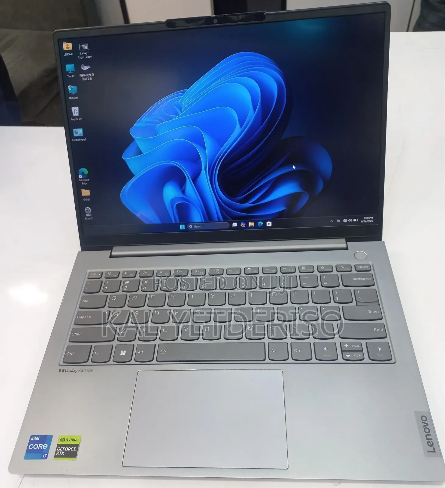 New Laptop Lenovo 16GB Intel Core i7 SSD 512GB