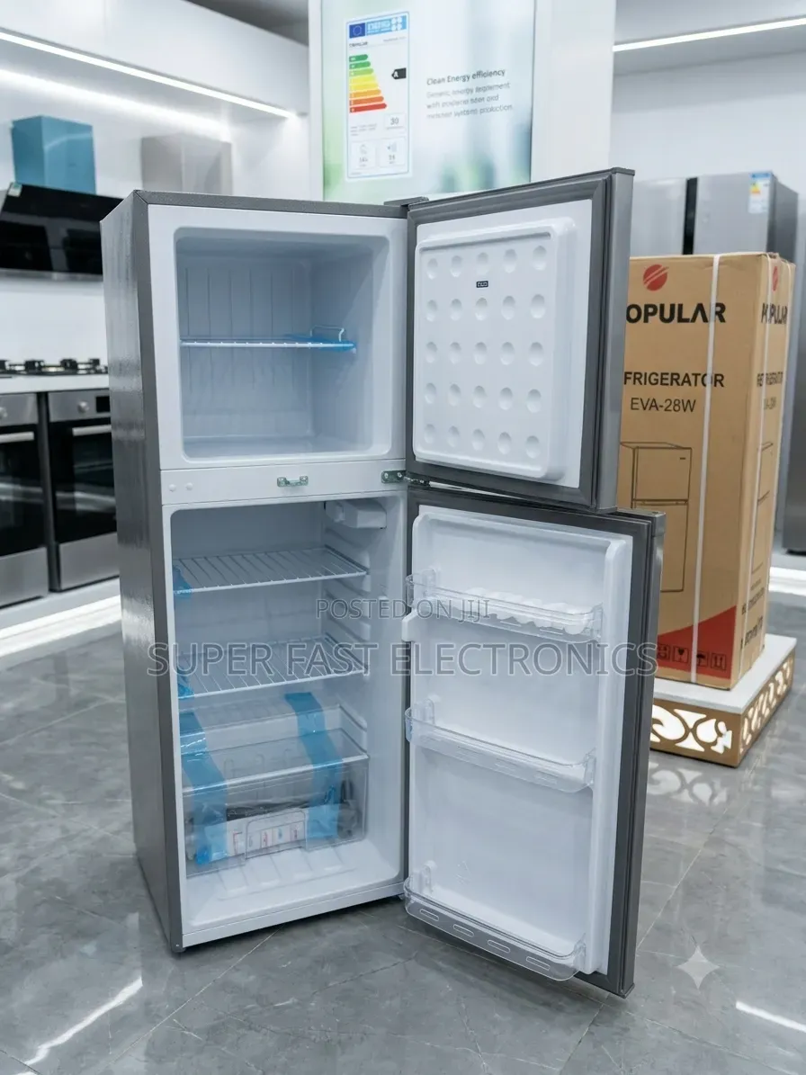 Queen's Refrigerator 270 Double Door – Compact Top Freezer, Energy