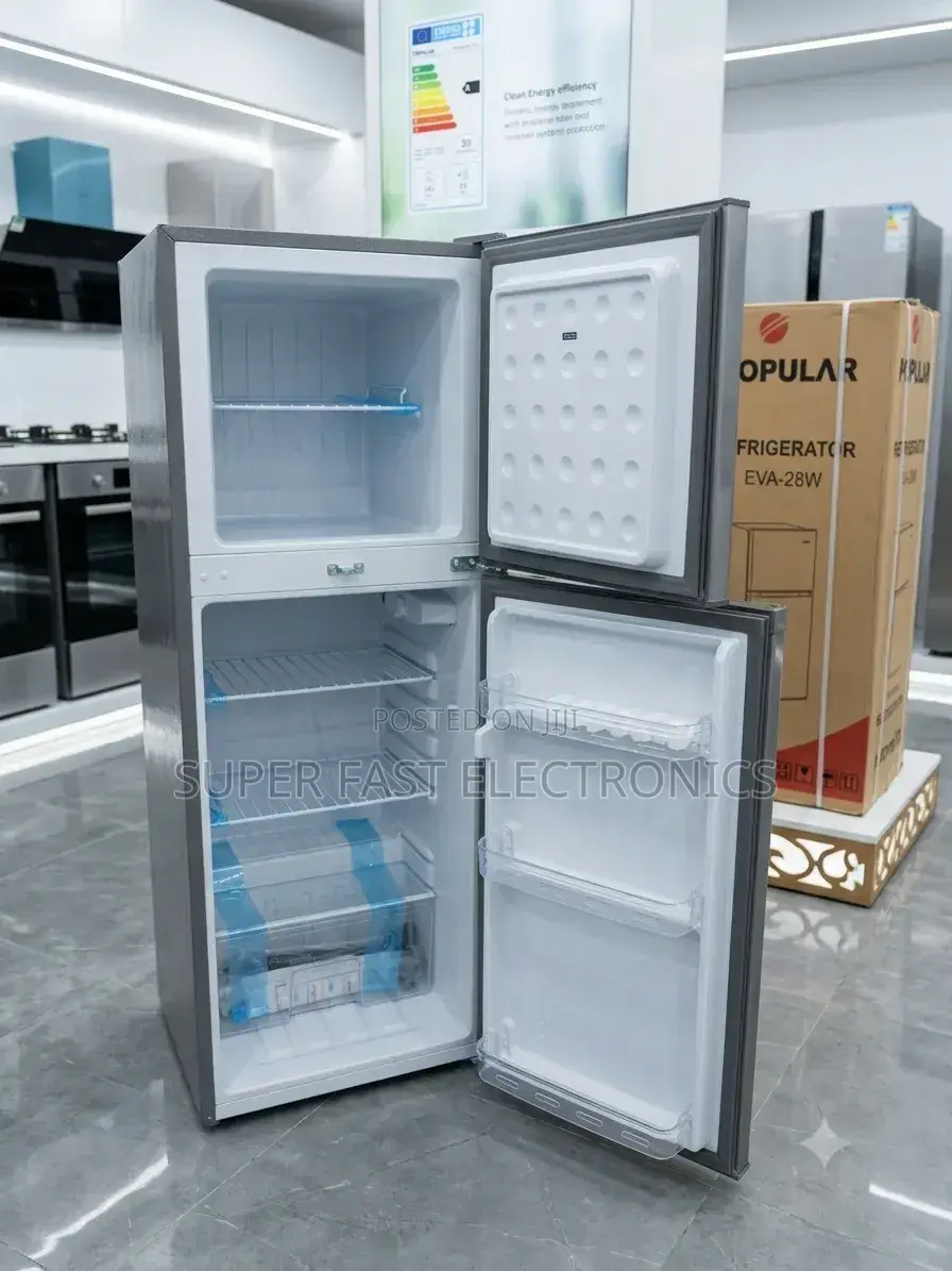Queen's Refrigerator 270 Double Door – Compact Top Freezer, Energy